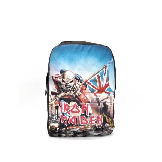 Iron Maiden Backpack Bag Red Trooper Band Logo Eddie new Official Rocksax