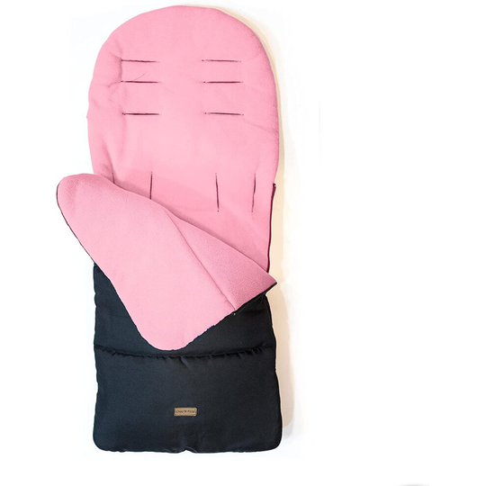 (Pink) Universal Baby Footmuff - Sleeping Bag for Buggy