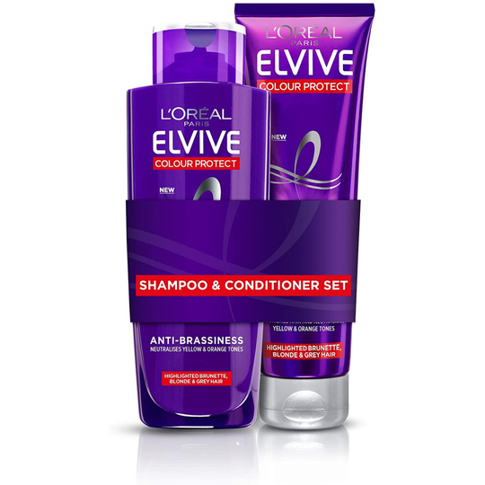 L'Oreal Elvive Colour Anti-Brassiness Purple Shampoo & Conditioner