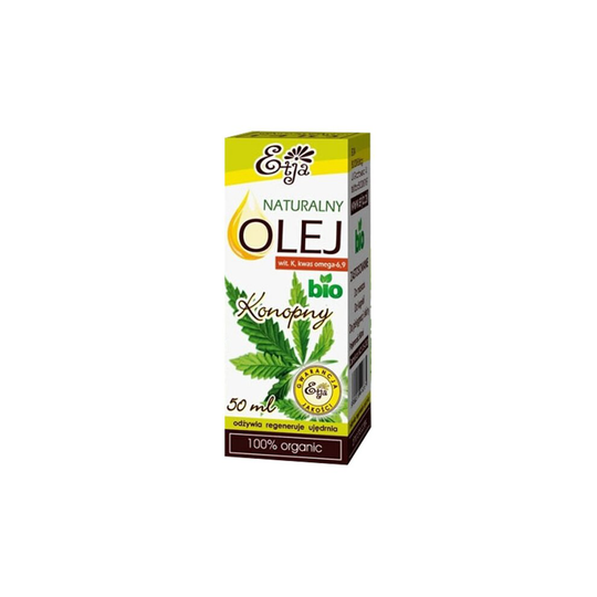Etja, naturalny olej konopny, 50 ml