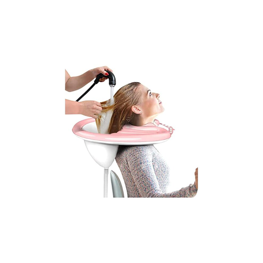 Peaoop Inflatable Shampoo Basin - and Portable Shampoo Bowl with Air Pump- Hair Washing Tray for Bedridden, Handicapped, Seniors, Pregnant, Wheelchair