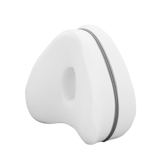 (White) Leg Pillow for Back Hip Legs&Knee Support Soft