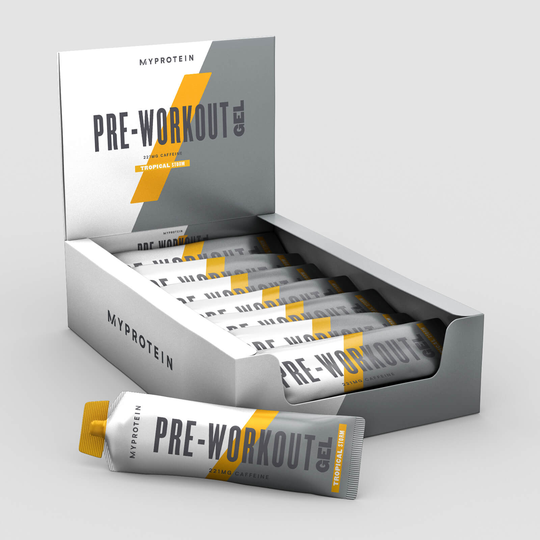 Pre-Workout Gel - 12 Pack - Tropical Storm