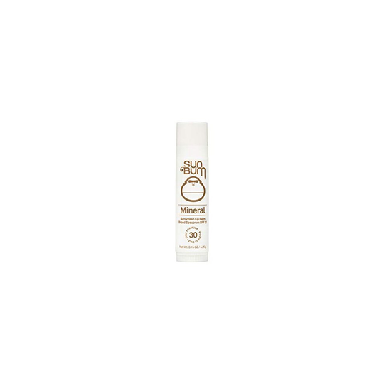 Sun Bum SPF 30 Mineral Sunscreen Lip Balm | Vegan and Reef Friendly (Octinoxate & Oxybenzone Free) Broad Spectrum Natural Lip Care with UVA/UVB Protec