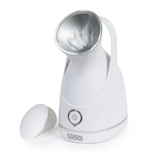 Facial Steamer Nano Ionic Warm Mist Nano Facial Spa Hot Mist Moisturizing Cleansing Pores With UV Light To Sterilise Unclogs Pores Clear Blackheads
