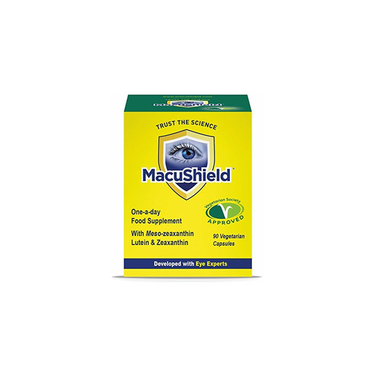 Macushield Eyecare Supplement Capsules - Pack of 90 Vegetarian Capsules