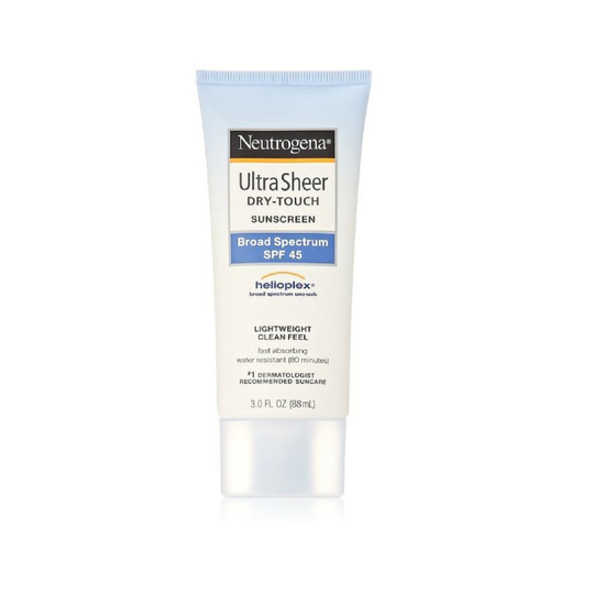 Neutrogena Ultra Sheer Dry-Touch Sunblock, SPF 45, 88 ml