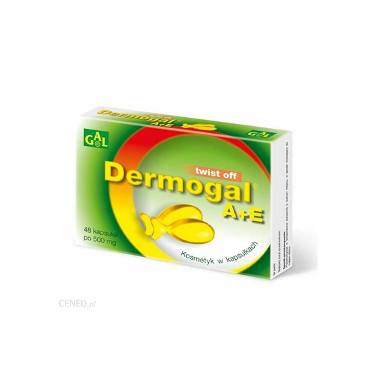 Gal Dermogal A + E twist off cosmetics in capsules 48 pcs ziaja delia L biotica
