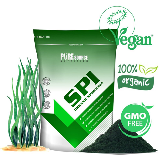(50g) Spirulina Powder Organic GMO Free Vegan Detox PSN