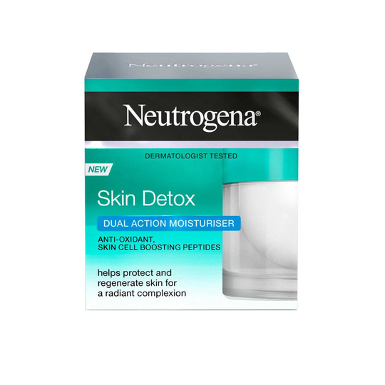 Neutrogena Skin Detox Dual Action Moisturiser 50ml Anti Oxidant Skin Cell Boosting