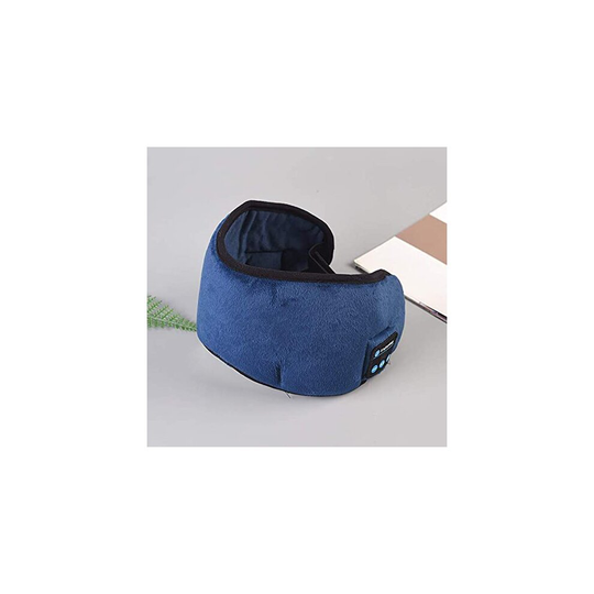 Headphones Bluetooth Sleeping Headphones Eye Mask - Wireless Headphones - Night Sleeping Mask, Blue Sleep Mask with HD Speaker, Noise Cancel