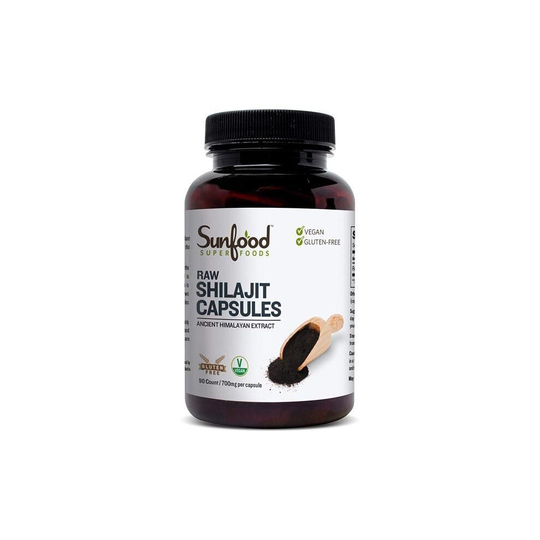 Sunfood Superfoods Shilajit 700 mg 90 Capsules