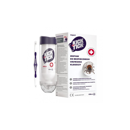 KICK THE TICK A kit for the safe removal of ticks 9ml