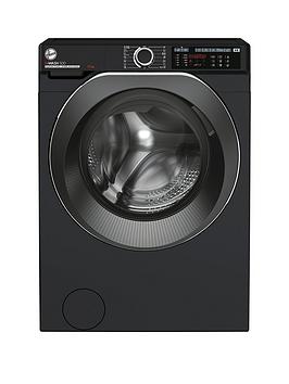 Hoover H-Wash 500 Hw 412Ambcb 12Kg Load, 1400 Spin Washing Machine With Wifi Connectivity - Black - A Rated