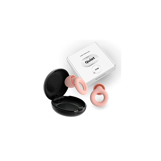 Loop Quiet - Earplugs for Sleeping Super Soft, Reusable Hearing Protection in Flexible Silicone for Noise Reduction & Flights - 8 Ear Tips in X