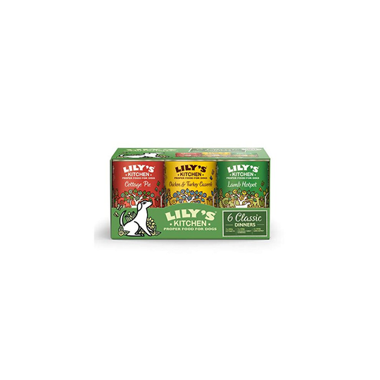 Lily's Kitchen Classic Dinner Multipack Wet Dog Food (6 x 400g)