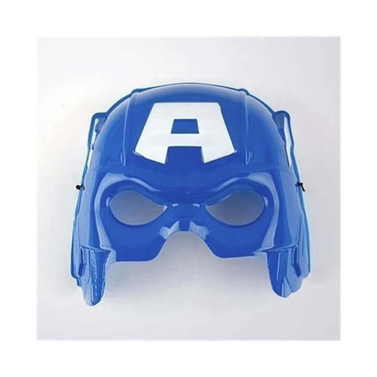 (Captain America) Full Face Mask Superhero Kids Cosplay Masquerade Avengers Themed Hulk Iron Man