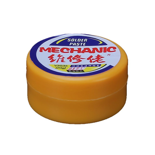 Mechanic V3S35 | High Temperature Lead Free Solder Paste | 217c | 20G | Tub
