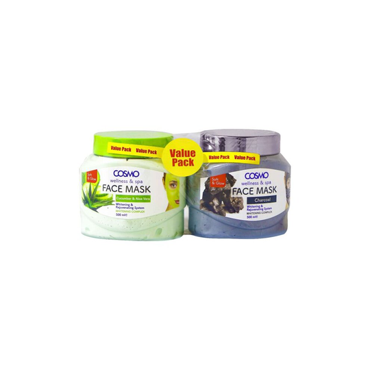 Cosmo CHARCOL Face Mask Offer Pack 2Pcs