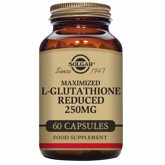 Solgar Maximised L-Glutathione Reduced 250 mg Vegetable Capsules - Pack of 60