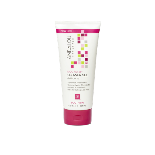 Andalou 1000 Roses Soothing Shower Gel, 251ml