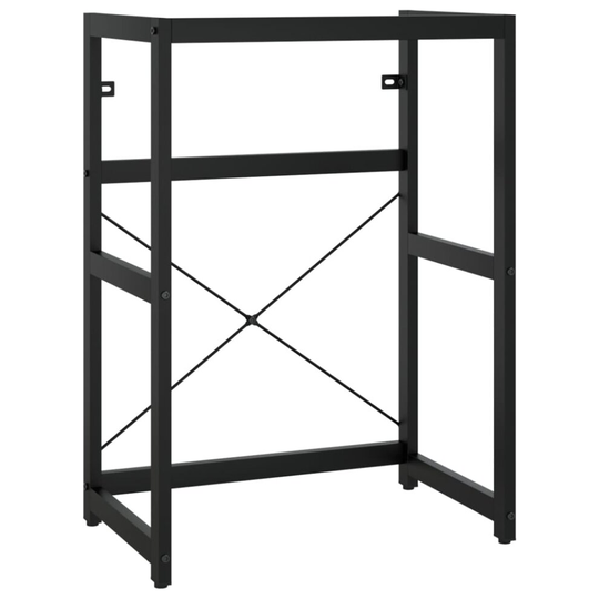 (black, 59 x 38 x 83 cm) vidaXL Bathroom Washbasin Frame Home Iron Wash Stand Multi Sizes White/Black