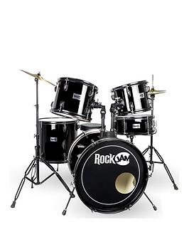 Rockjam Full Size Drum Kit - Black