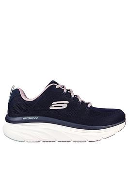 Skechers D'lux Walker-get Oasis Trainer - Navy, Blue, Size 5, Women