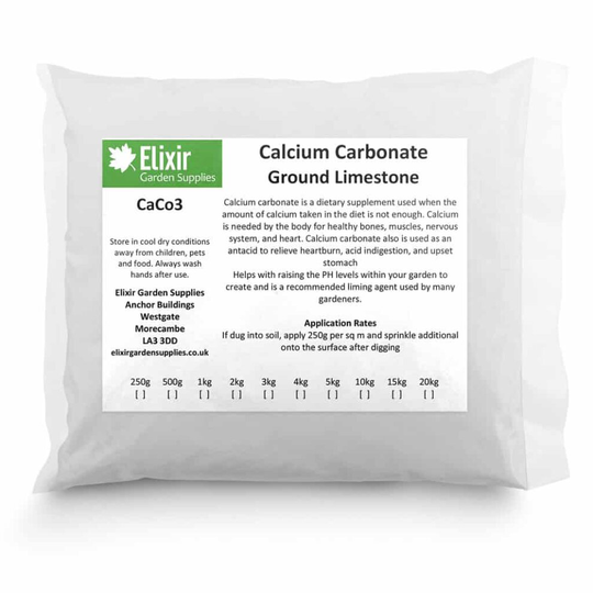 (1kg) Elixir Gardens Calcium Carbonate Powder