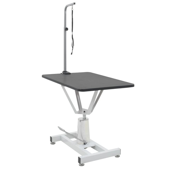 vidaXL Hydraulic Bath Grooming Table for Dogs Pets Adjustable Swivel Supply