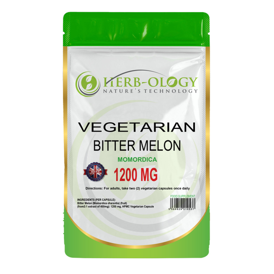 (120 Vegan Capsules) Herb-Ology Bitter Melon Capsules - 1200mg