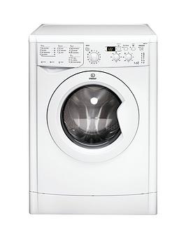 Indesit Iwdd7123 1200 Spin, 7Kg Wash, 5Kg Dry Washer Dryer - White