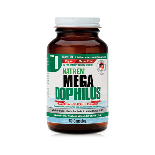 Natren Megadophilus Dairy Free, 60 Capsules
