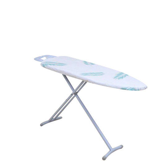 (Green Feather) Youngshion Scorch Resistant Printed Thick Cotton Ironing Board Cover and Pad Fits to 55inch x 20inch