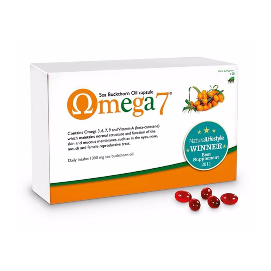 Pharma Nord Omega 7 Sea Buckthorn Oil (omega 3, 6, 7 & 9) 150 capsules