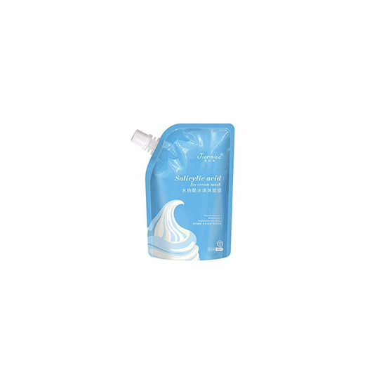 Salicylic Acid Ice Cream Mask Acne Moisturizing Smear Mask Blackheads Remover Mask Cleansing & Shrinking Pores