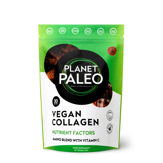 Planet Paleo Vegan Collagen- Chocolate, 255gr