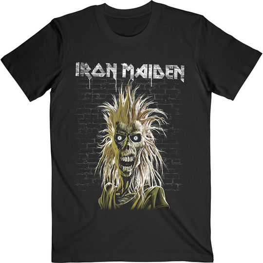 Iron Maiden Unisex T-Shirt: Eddie 40th Anniversary (Large) - Iron Maiden - Clothing