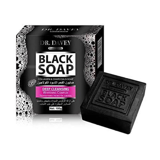 Dr Rashel Collagen & Charcoals Black Soap 100g