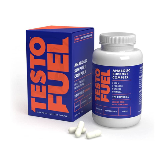 TestoFuel 120 T-Booster Pills - 100% Natural - UK Made Supplement