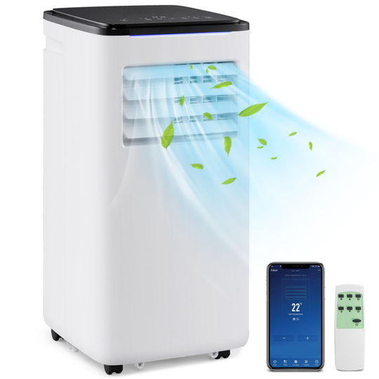 5 in 1 Portable Air Conditioner 9000 BTU AC Unit w/ Sleep Mode & Timer