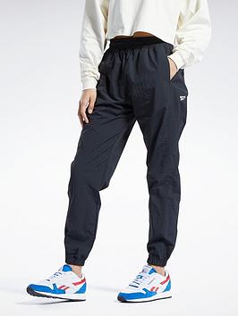 Reebok Classics Franchise Tracksuit Bottoms - Black
