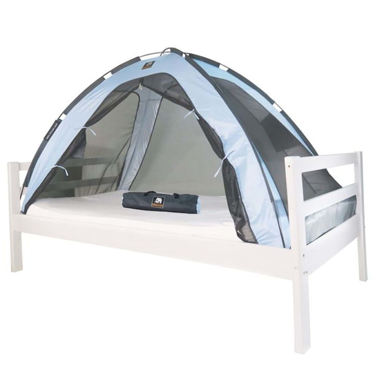 DERYAN Mosquito Bed Tent Sky Blue Baby Sleeping Insect Protector Net Bedroom
