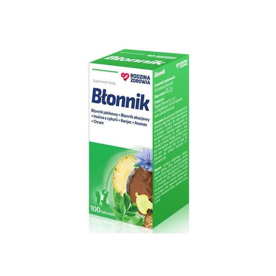 Blonnik 100 tab Rodzina Zdrowia blonnik i chrom fiber and chromium olimp colfarm