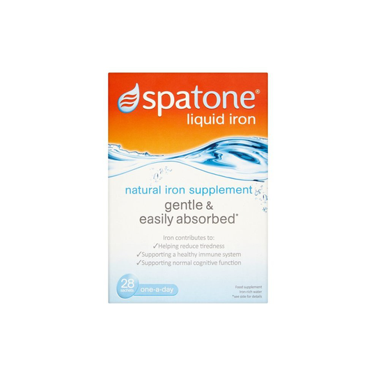 SPATONE 100% Natural Iron Supplement 2 X 28 DAYS (56 sachets)