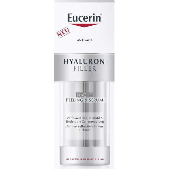 Eucerin Anti-Age Hyaluron-Filler Nacht Peeling & Serum, 30 ml Solution