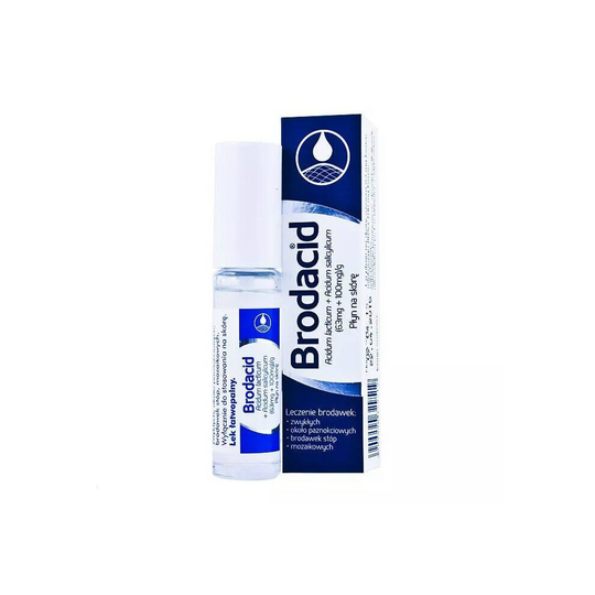 Brodacid, verucca removal, 8 g, płyn na brodawki