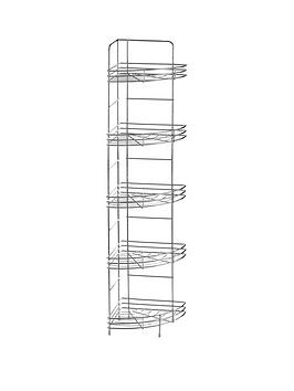 Premier Housewares 5-Tier Corner Bathroom Storage Rack