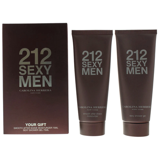 Carolina Herrera 212 Sexy Men Gift Set Moisturiser & Shower Gel