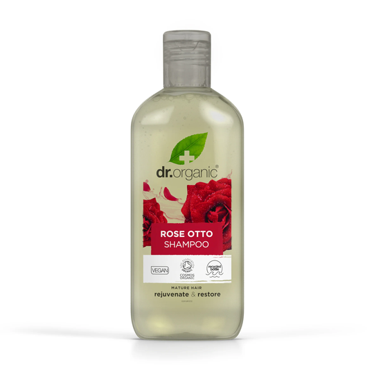 Dr Organic Rose Otto Shampoo, 265ml